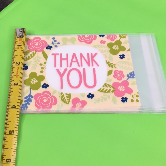 20 Thank You Self Adhesive Bags PRICE IS FIRM - Picture 3 of 6